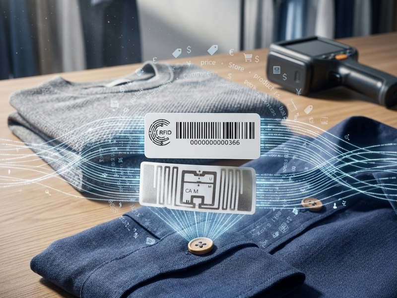 Etiquetas RFID UHF para Ropa y Retail 